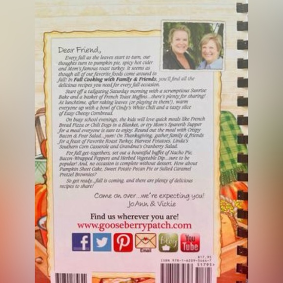 *Gooseberry Patch Fall Cooking With Family & Friends - Picture 2 of 11